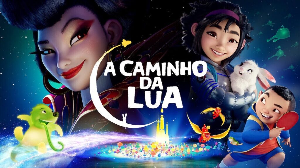 Filme de desenho na Netflix A Caminho da Lua