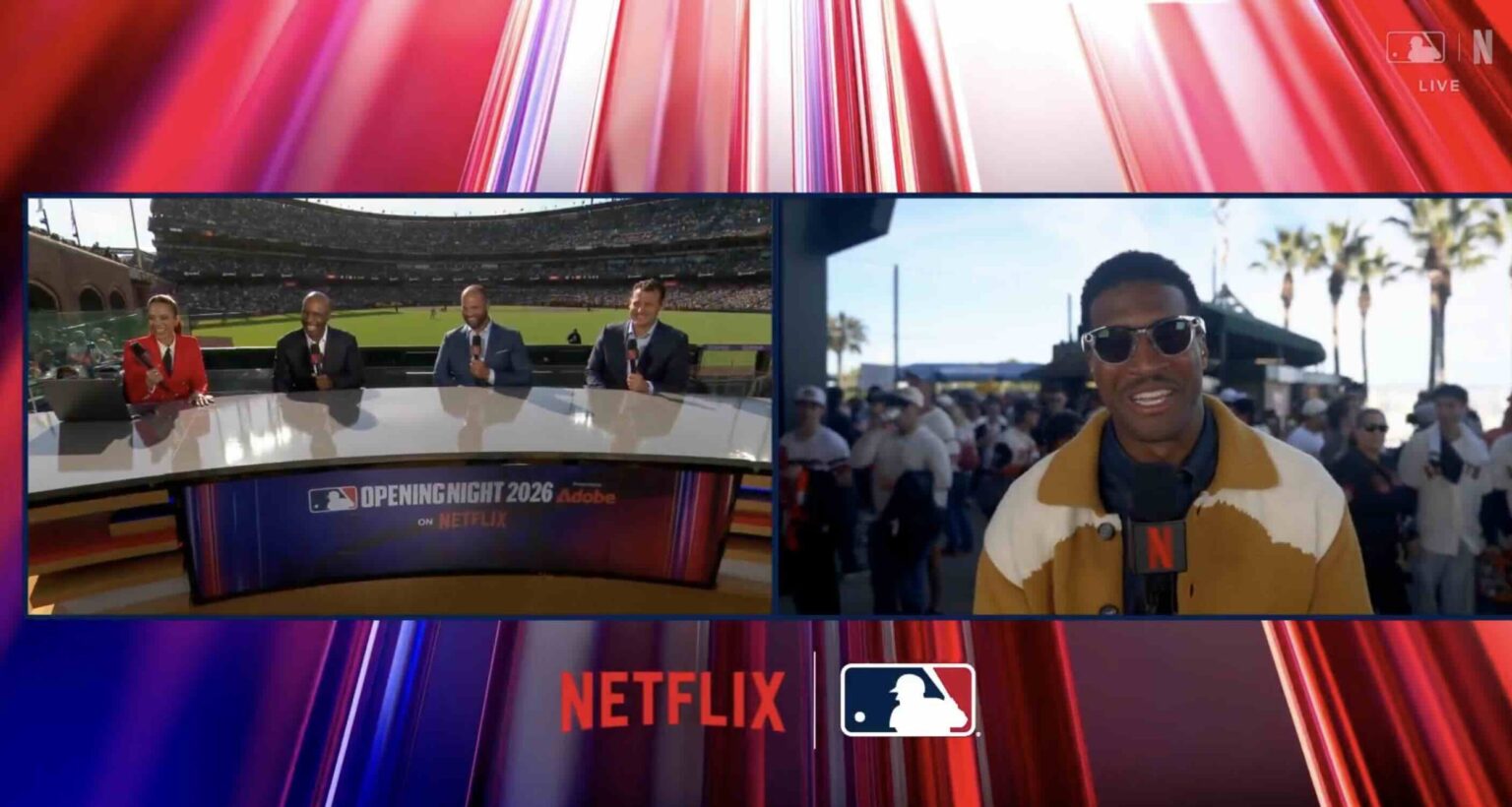 Netflix ofereceu compensações durante transmissão da MLB, diz relatório