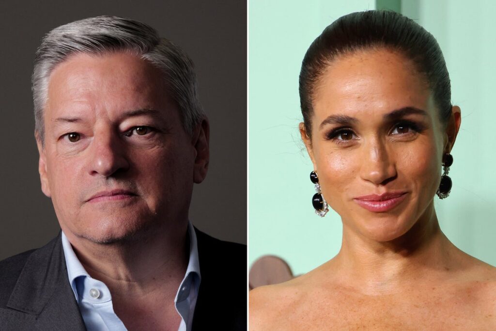 Netflix nega que Ted Sarandos exija advogados para falar com Meghan Markle