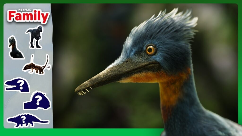 Colecione figurinhas dos dinossauros em série da Netflix para famílias