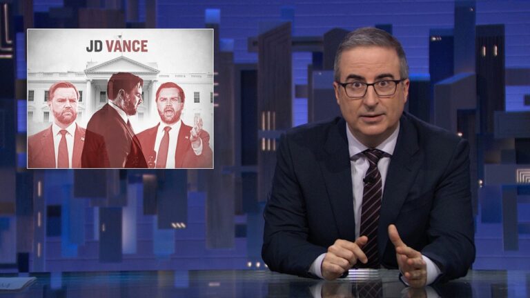 Análise crítica de John Oliver sobre J.D. Vance no Last Week Tonight Análise crítica de John Oliver sobre J.D. Vance no Last Week Tonight
