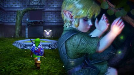 Primeiro olhar do remake de Ocarina of Time Switch 2 revela templo misterioso