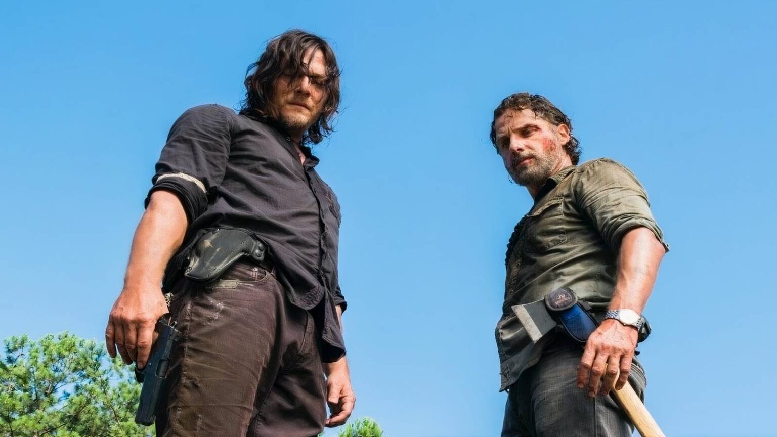 trio principal de the walking dead se reencontra oficialmente após 12 anos em jogo novo
